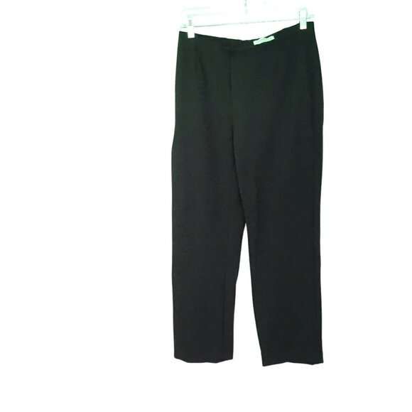 Coldwater Creek Classic Fit Pull-on Pants Women's Size Petite Small 8 Black - Picture 1 of 8
